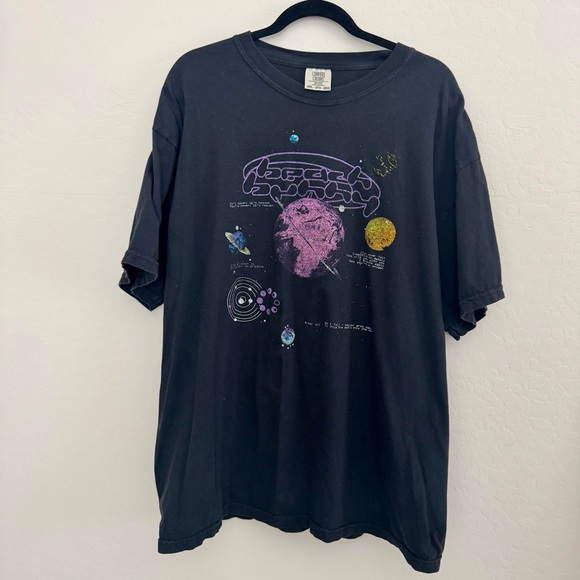 Comfort Colors Tops - Black Beach Bunny Band Tee - 2XL